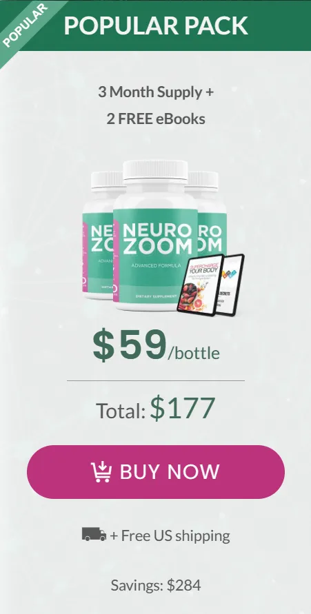 NeuroZoom 3 bottle price